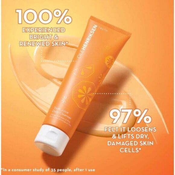OLE HENRIKSEN - NWT - Mini Truth Juice Daily Cleanser. 2 oz. Sealed Product 🍊 - Picture 9 of 15